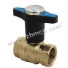Ball Valve Threaded with Thermometer 2206