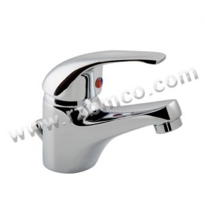 Basin Mixer with Pop-up Waste Brass