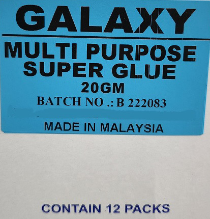 Shop GALAXY Multi Purpose Super Glue 20g - RZBM Online - RZBM